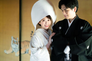 金戒光明寺で2着撮影