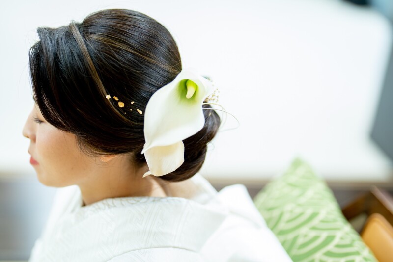 髪飾りチェンジ