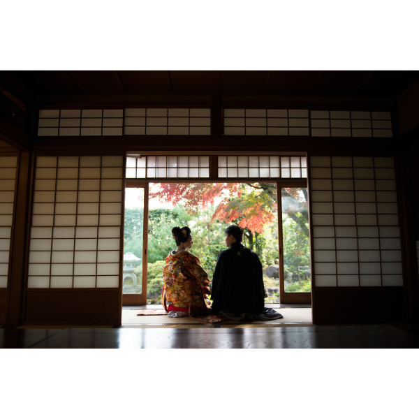 紅葉がきれいです。