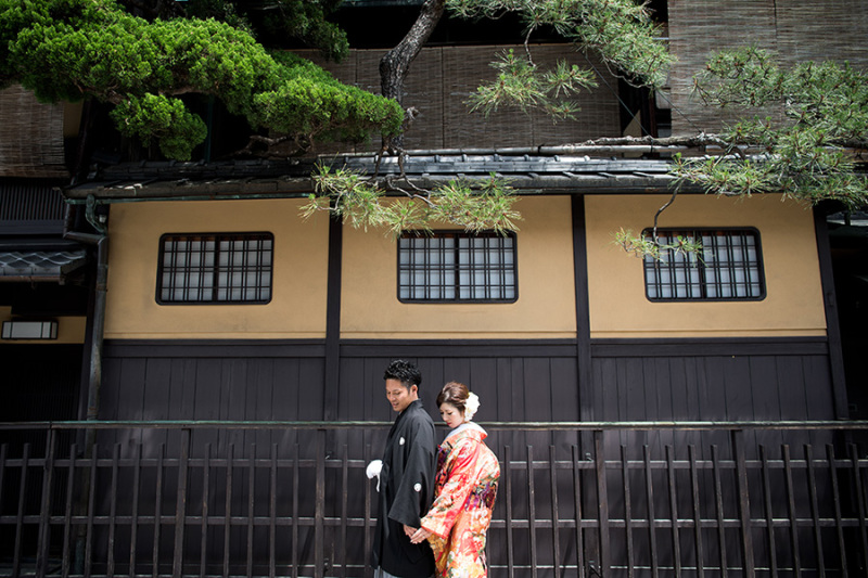 昔ながらの町並み