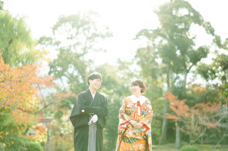 ほんわかと大覚寺にて