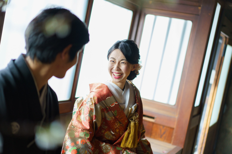 笑顔の素敵な新婦様