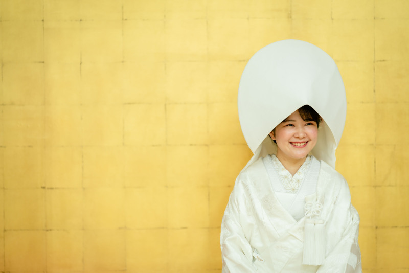 可愛い綿帽子