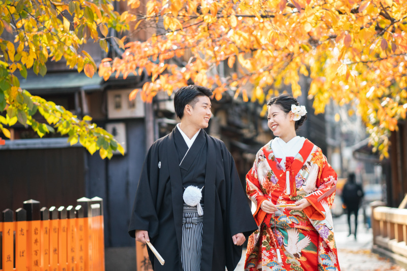 祇園の巽橋付近