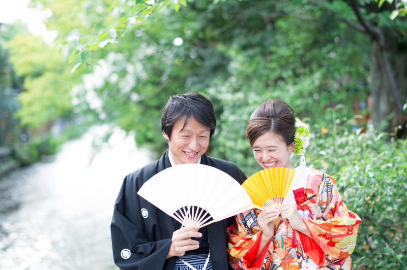 祇園新橋・白川の景観は最高です!