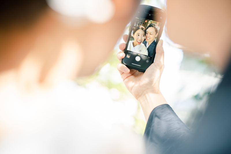 自撮りショット