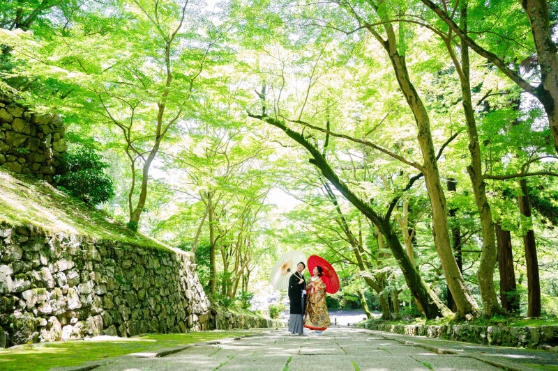 夏至の毘沙門堂