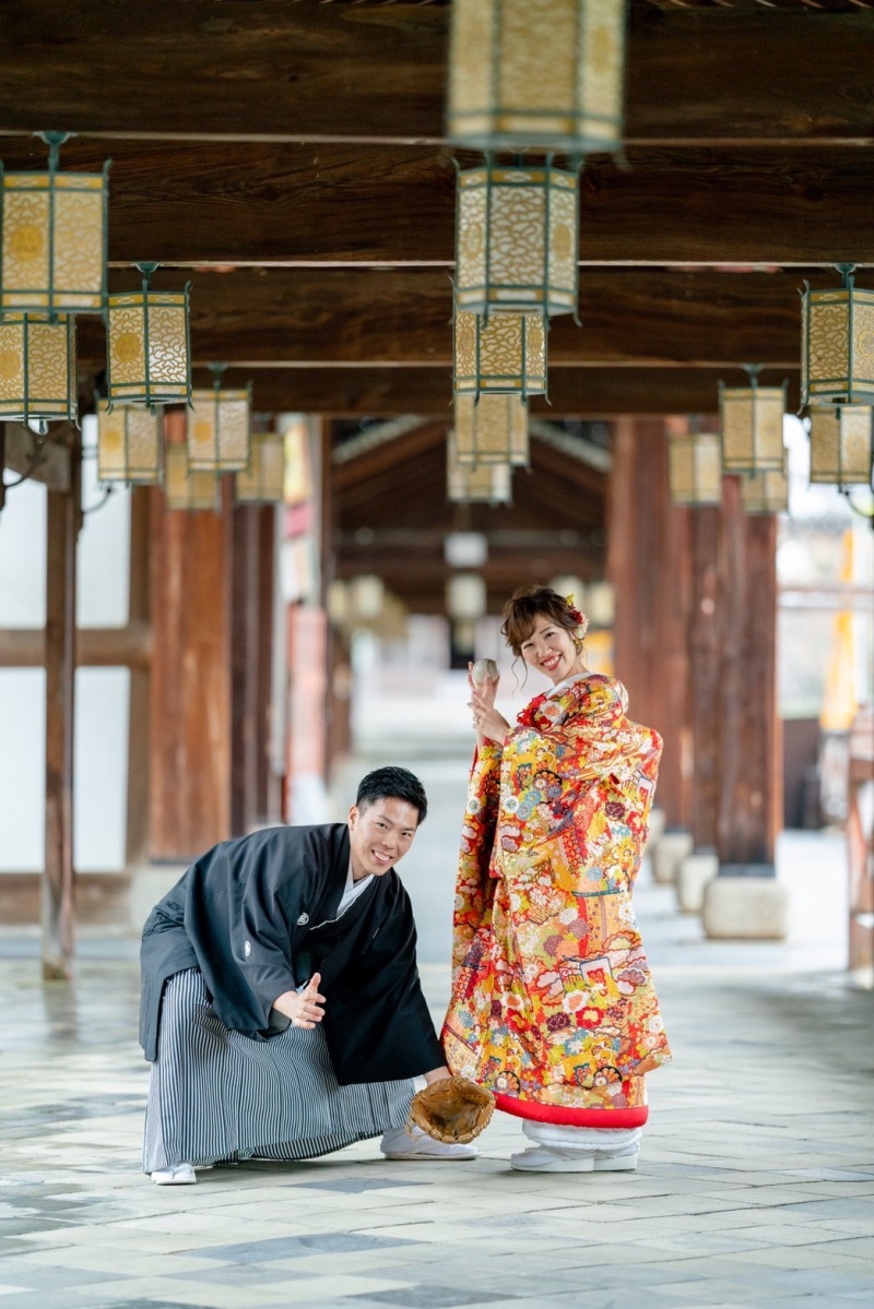 ふたり揃って決めポーズ