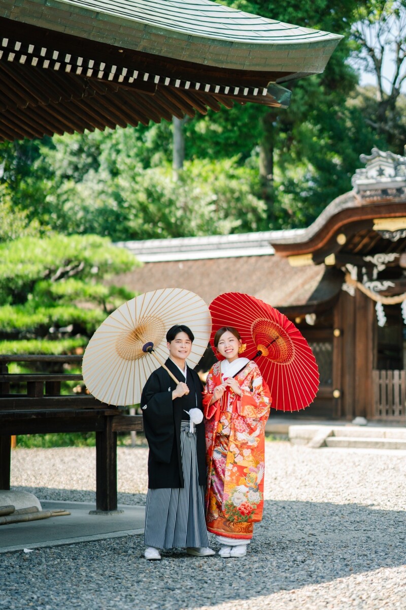 葉月の萬福寺と梅宮大社