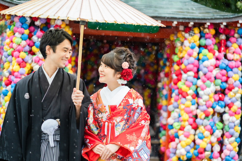 少し雨が降ってもいい感じ