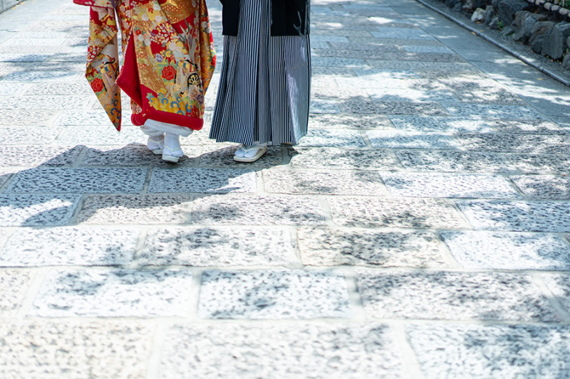 お散歩しながら