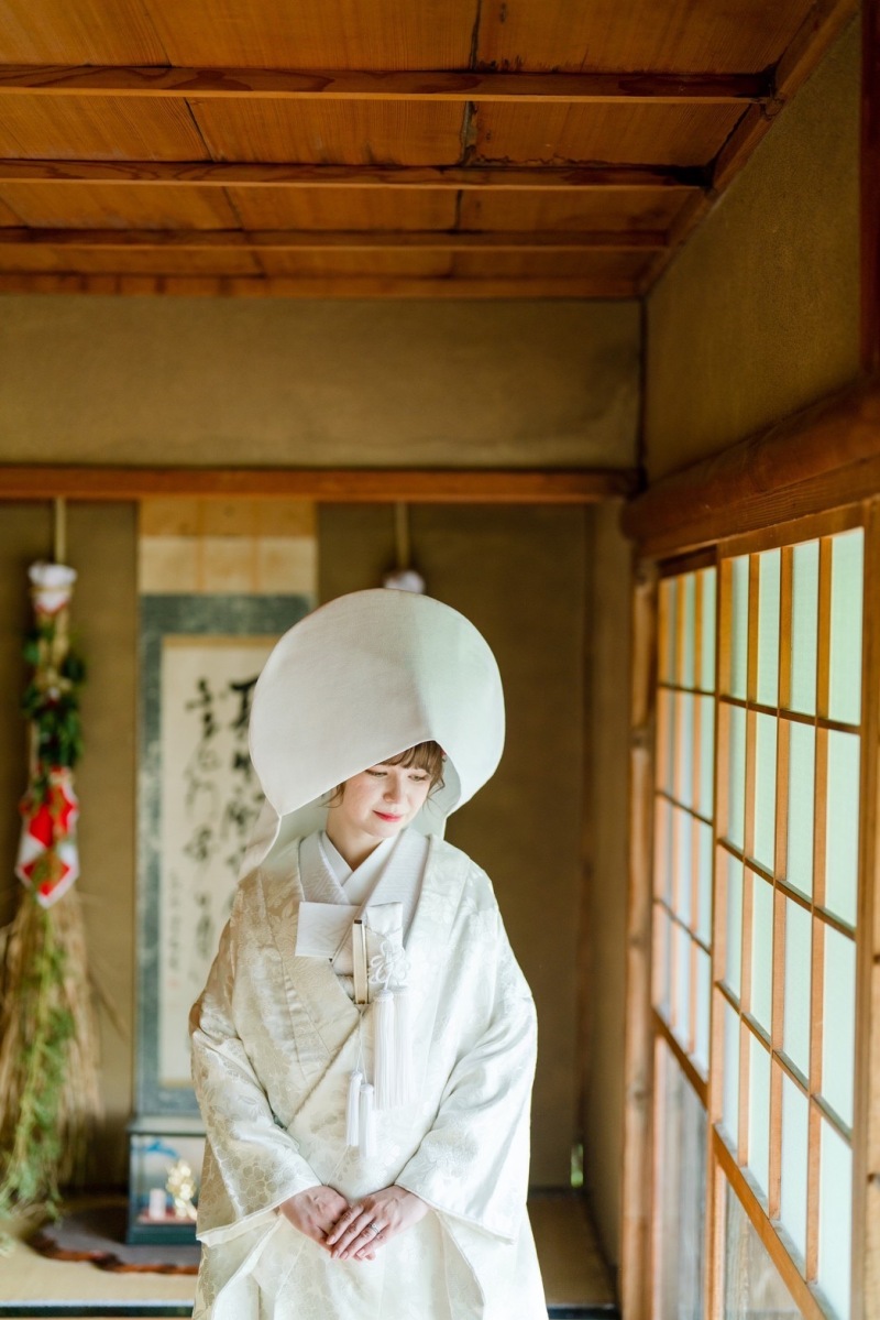 新婦様のソロショット