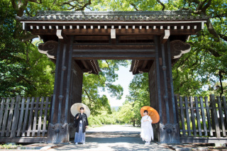京都御苑での前撮り撮影〜夏〜