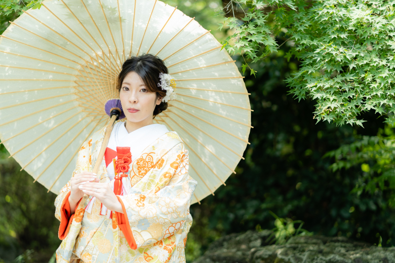 青紅葉の影を写して