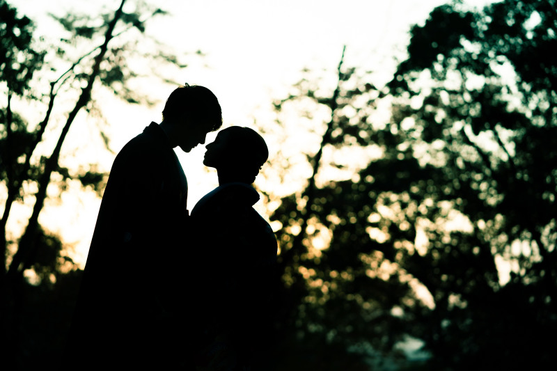 シルエットショット