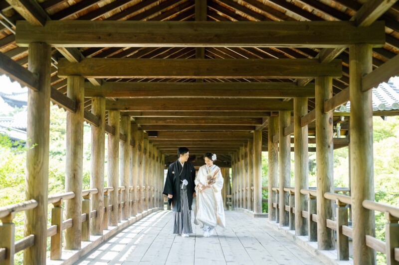 東福寺で前撮り