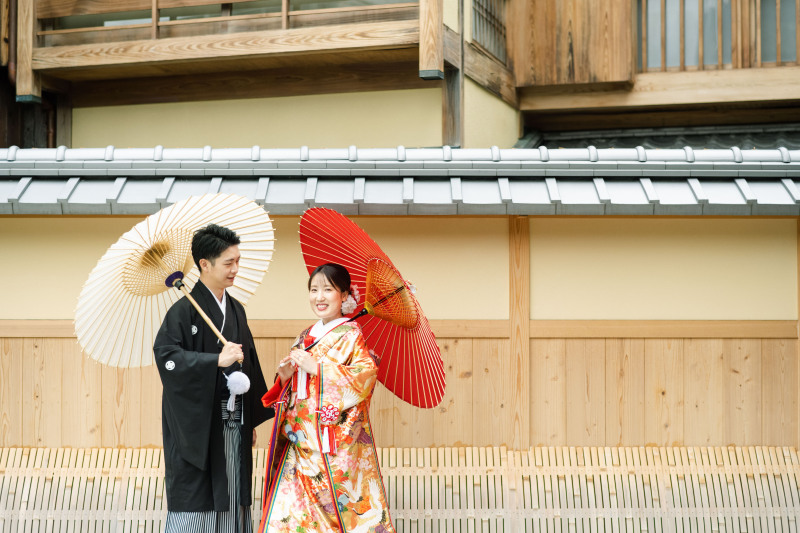 祇園で前撮り