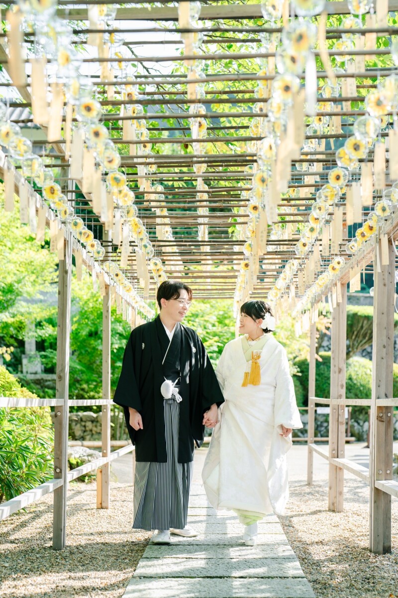 風鈴寺の前撮り