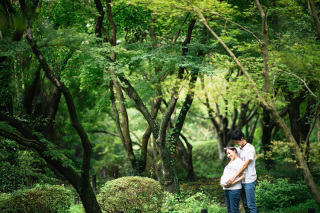 前撮りからマタニティフォト