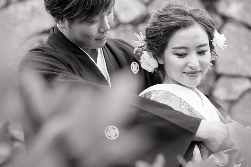 最後はギュッと