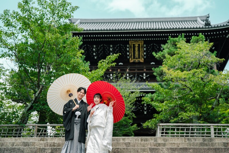 最後はピース！