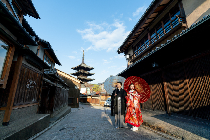 八坂の写真スポットへ