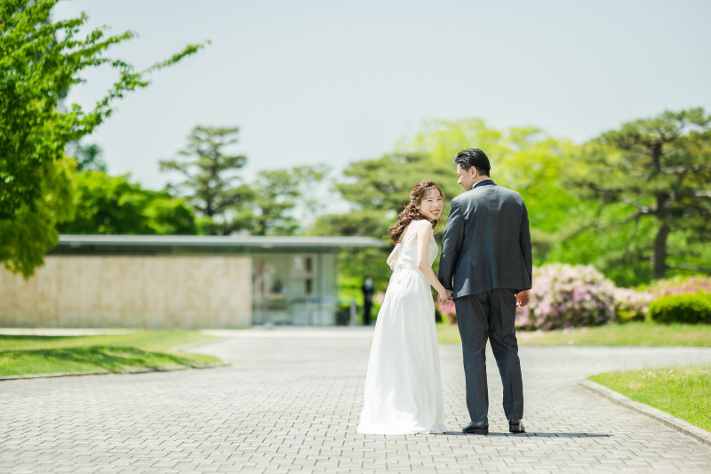 振り向きショット