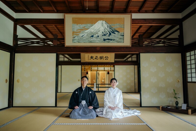 白無垢にチェンジ!