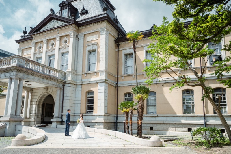 洋装にお着替えして