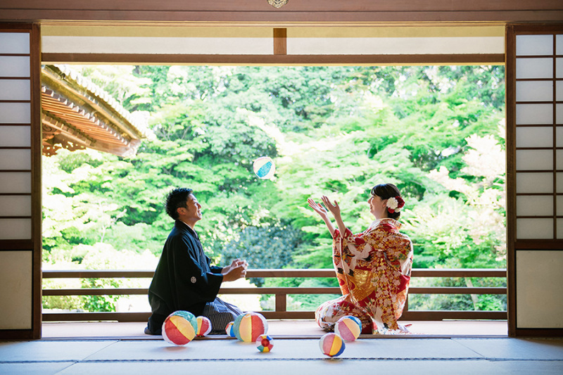 京都は随心院での撮影