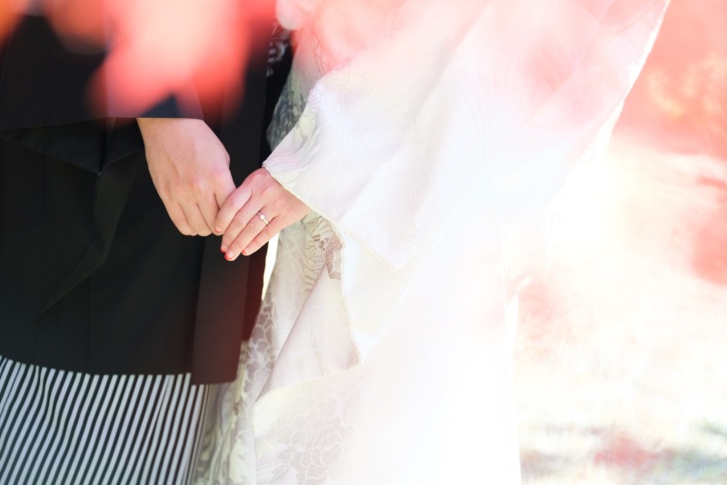 手元ショットも