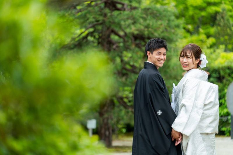 振り返りショット