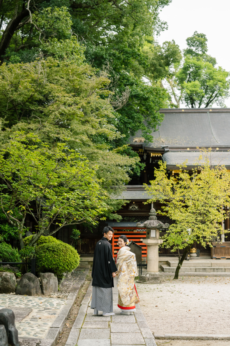 振り向きショット