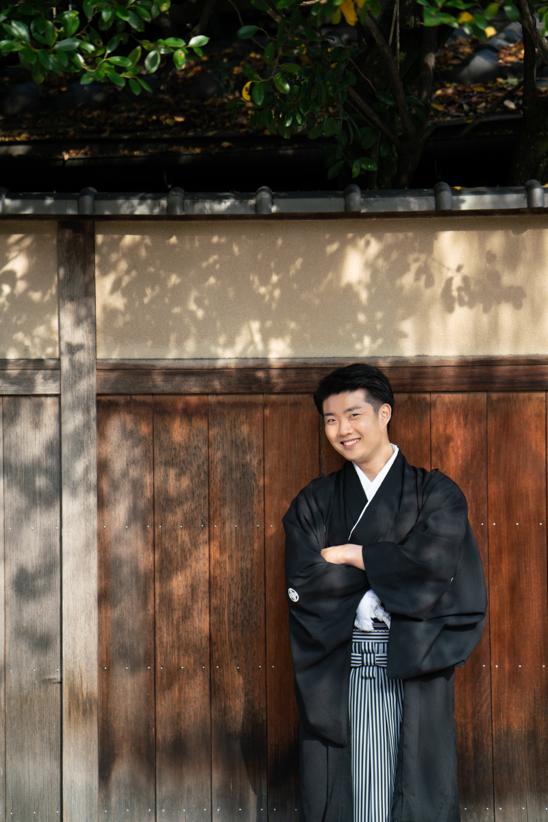 新郎様ソロショット