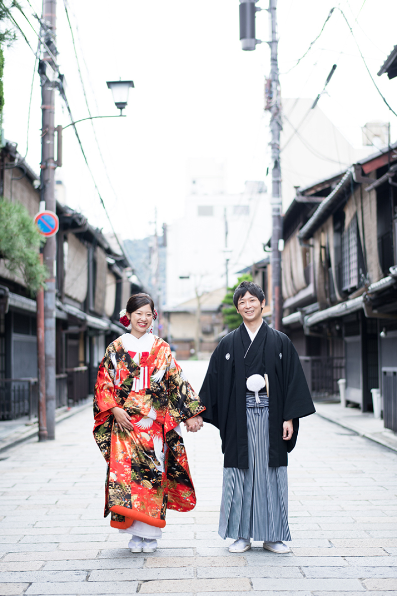 二人の立ち位置