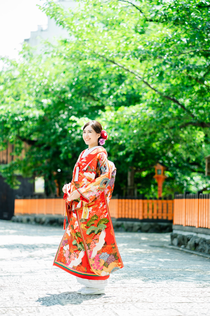 最近人気の色打掛