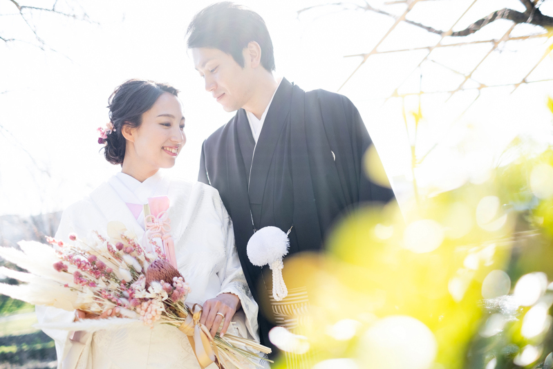 お二人を包み込む様に