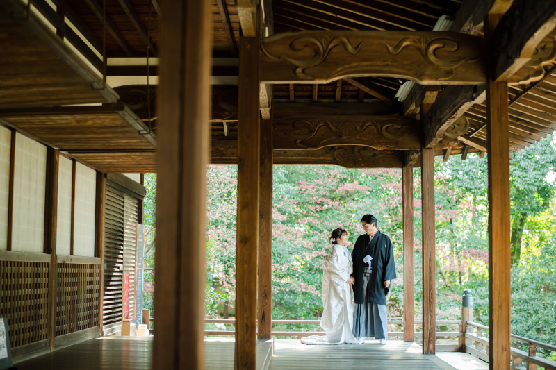 寄り添うお二人