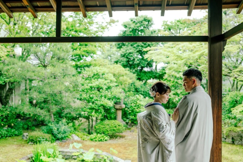 本法寺さんで和装前撮り
