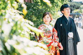 京都で楽しむ和装の前撮り撮影