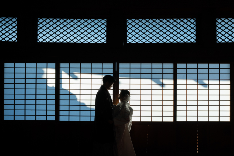 冬の金戒光明寺前撮り