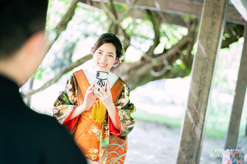 お互いのソロショットを隠し撮り