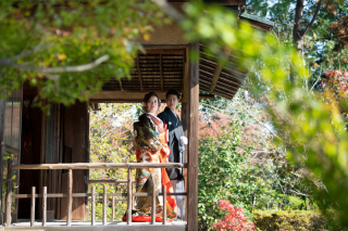 神社でフォトウェディング