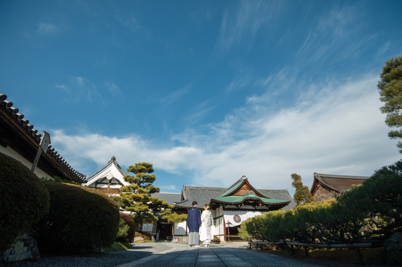 白無垢とお寺