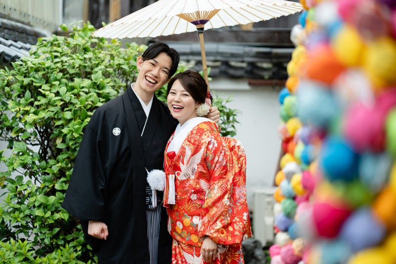 雨音に勝つ笑い声