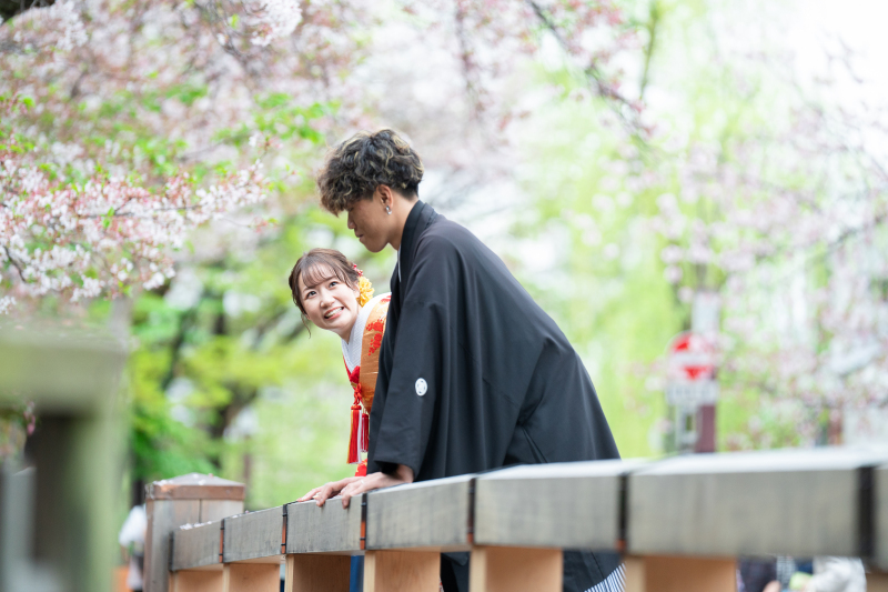 春の祇園でロケ撮影とスタジオ撮影