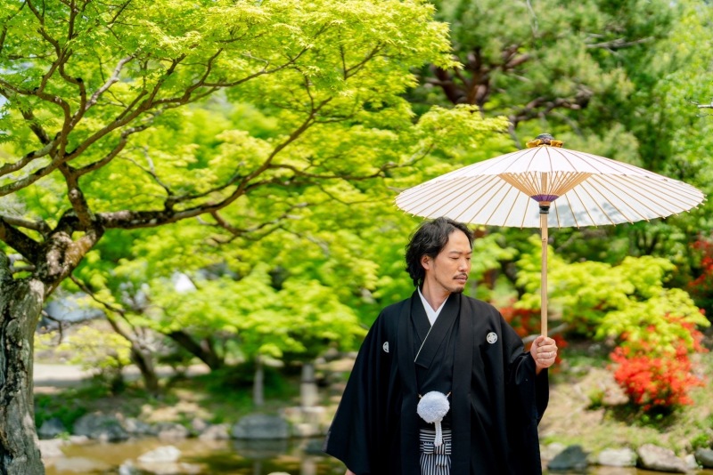 新郎様のソロショット