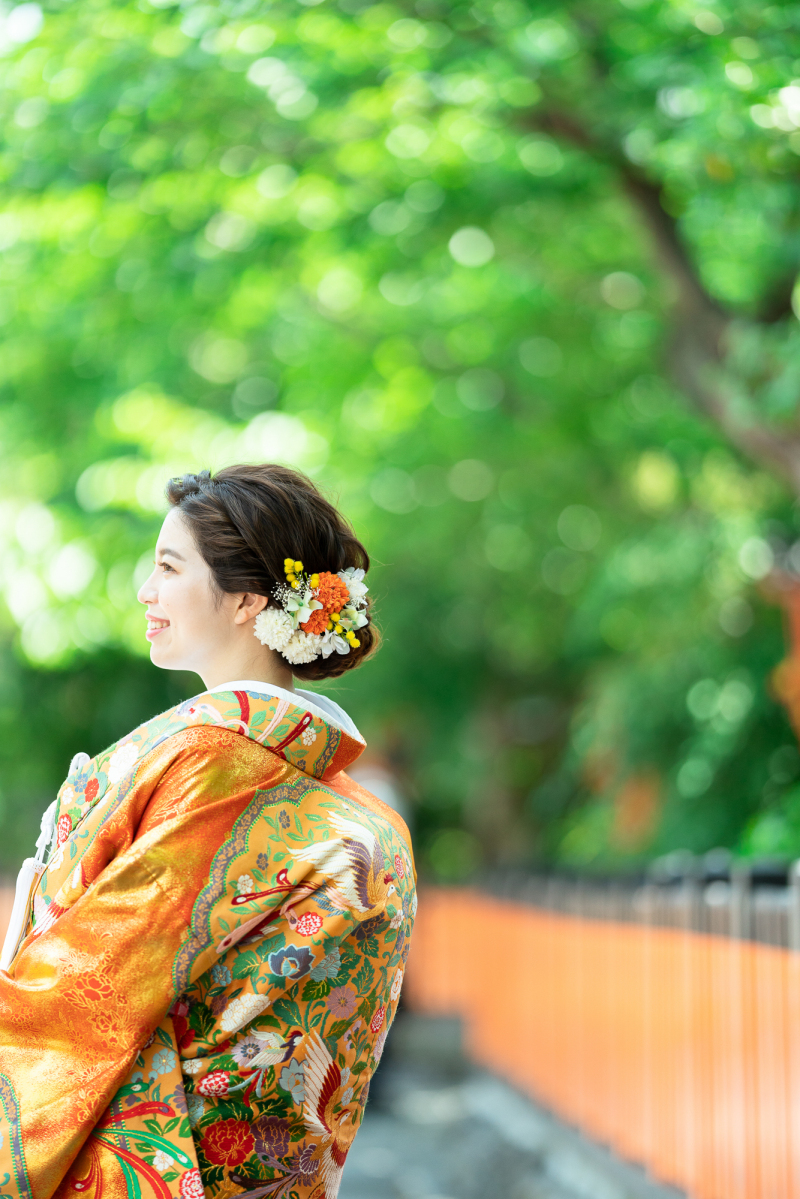 緑の綺麗な祇園