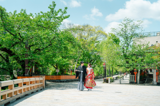 ロケ２箇所２着の撮影