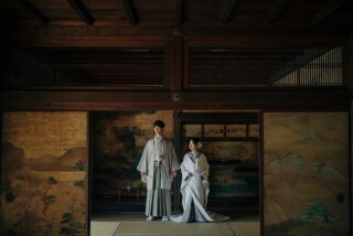 特別な寺院で撮影